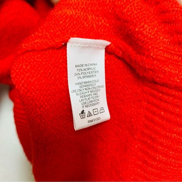 CeCe Red Love Crew Neck Sweater Super Soft and Comfy Oversized - Picture 6 of 8